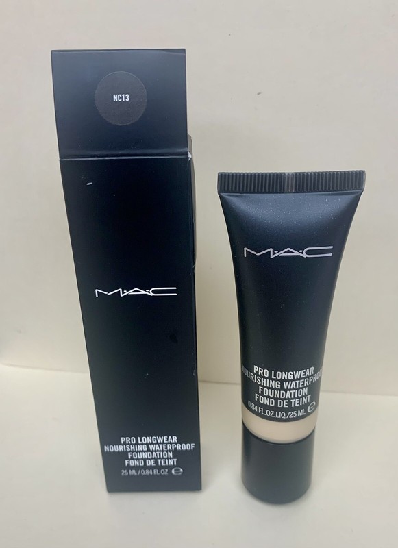 Mac Pro Longwear Nourishing Waterproof Foundation NC13- Size 25mL / 0.84 Oz New