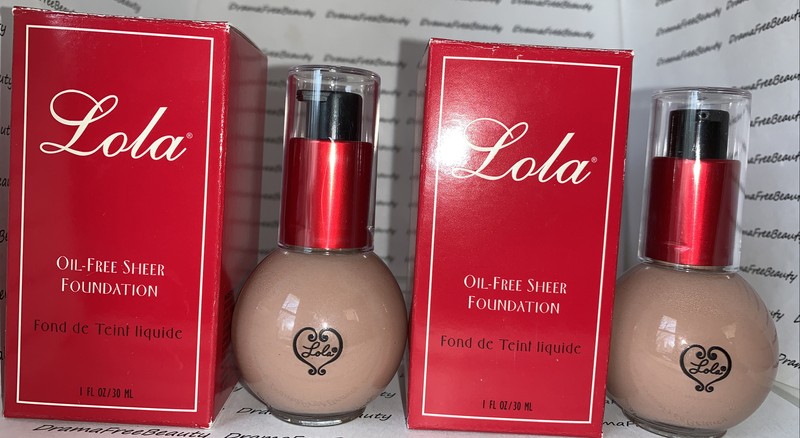 2 Lola Oil-Free Sheer Water-Base Foundation w/Vit. A,C & E *BISQUE* Lot $60 BNIB gallery