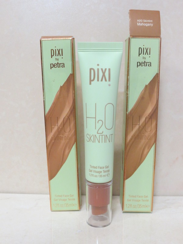 (2) PIXI BY PETRA H2O TINTED FACE GEL – SHADE MAHOGANY – 1.2 OZ BOXED