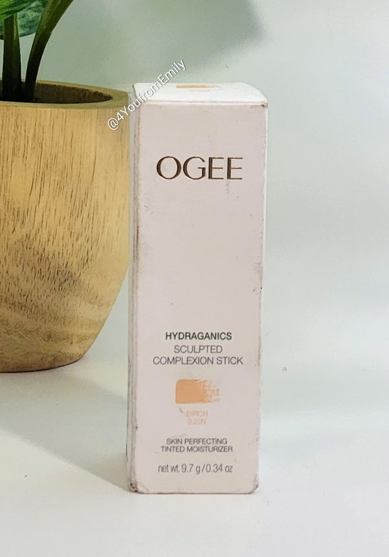 Ogee Hydraganics Sculpted Complexion Stick BIRCH 0.25N 0.34oz New Open Box *READ