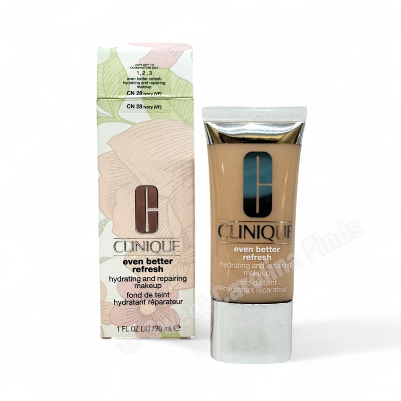 Clinique Even Better Refresh CN 28 Ivory (VF) Hydrating Makeup Foundation NEW