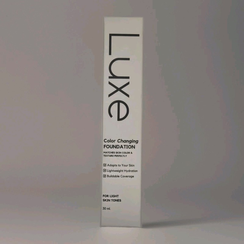 Luxe Research Color Changing Foundation for Women 30 mL Light Free Shipping 29.