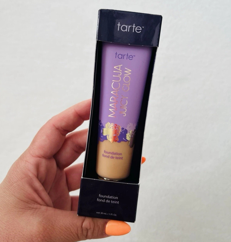 Tarte Maracuja Juicy Glow Foundation ~ 24N LIGHT NEUTRAL ~ 30 ml / 1 fl oz ~ NIB