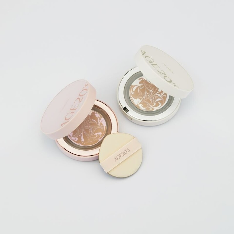 AGE20’S The Origin Essence Pact + Refill SET #Pink Latte #White Latte