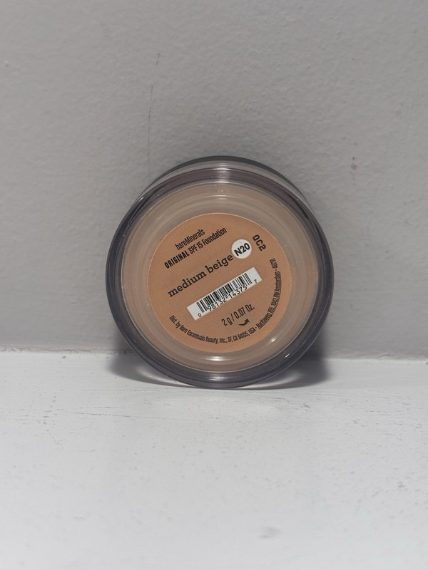 bareMinerals Original Foundation SPF 15 8g/0.28oz Medium Beige N20 New