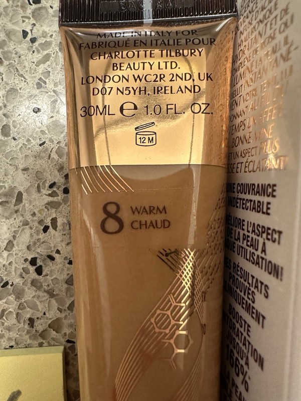 Charlotte Tilbury Beautiful Skin Foundation #2 Neutral 1oz/30mL FULL SZ SEAL $49 gallery
