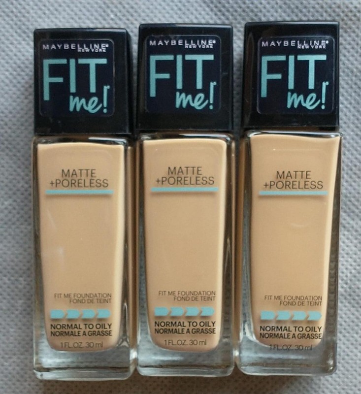 3 Maybelline Fit Me Matte + Poreless Foundation Normal To Oily 238 Rich Tan
