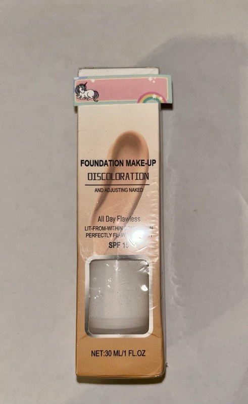 All Day Flawless Foundation Color Matching 1oz SPF 15, New 30ml Discoloration