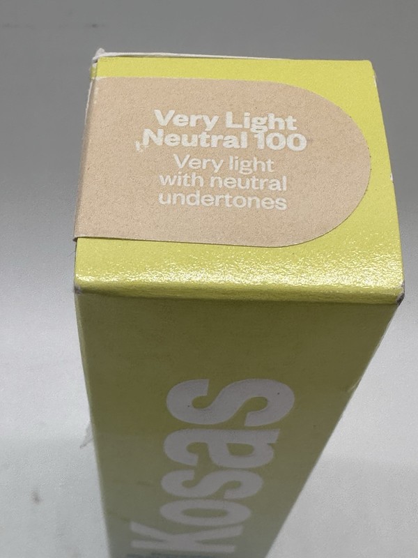 Kosas Revealer Skin Improving Foundation Very Light Neutral 100 SPF25 New Sealed gallery