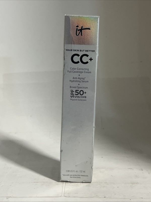 2x IT Cosmetics CC+ SPF 50 ( Medium Tan ) 1.08oz / 32ml New EXP 12/27 gallery