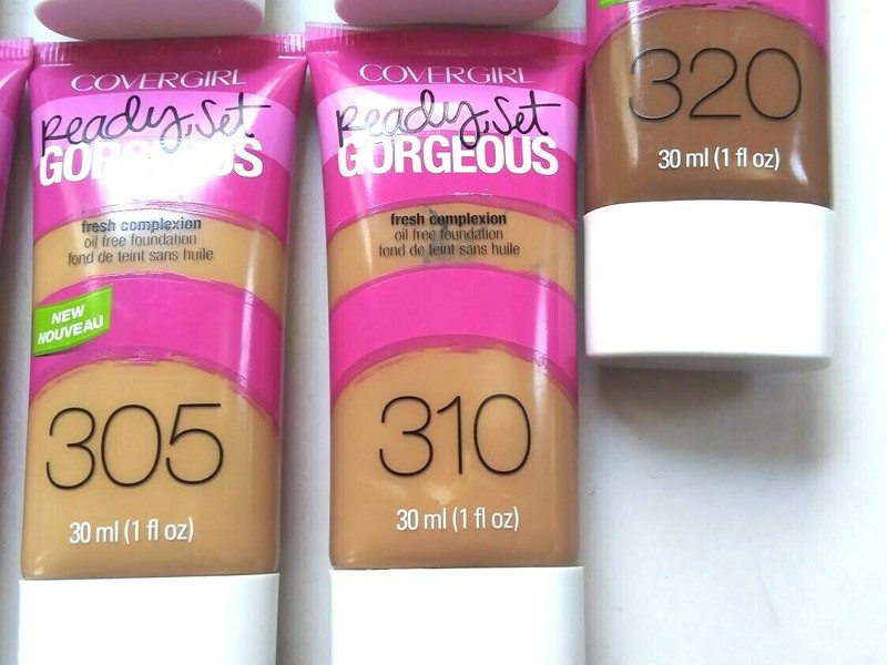 CoverGirl Ready, Set Gorgeous Fresh Complexion Oil Free Foundation Base Variety gallery