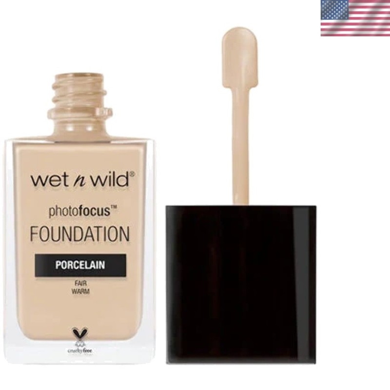 Flawless Photo Focus Matte Liquid Foundation in Porcelain – & Cruelty-Free