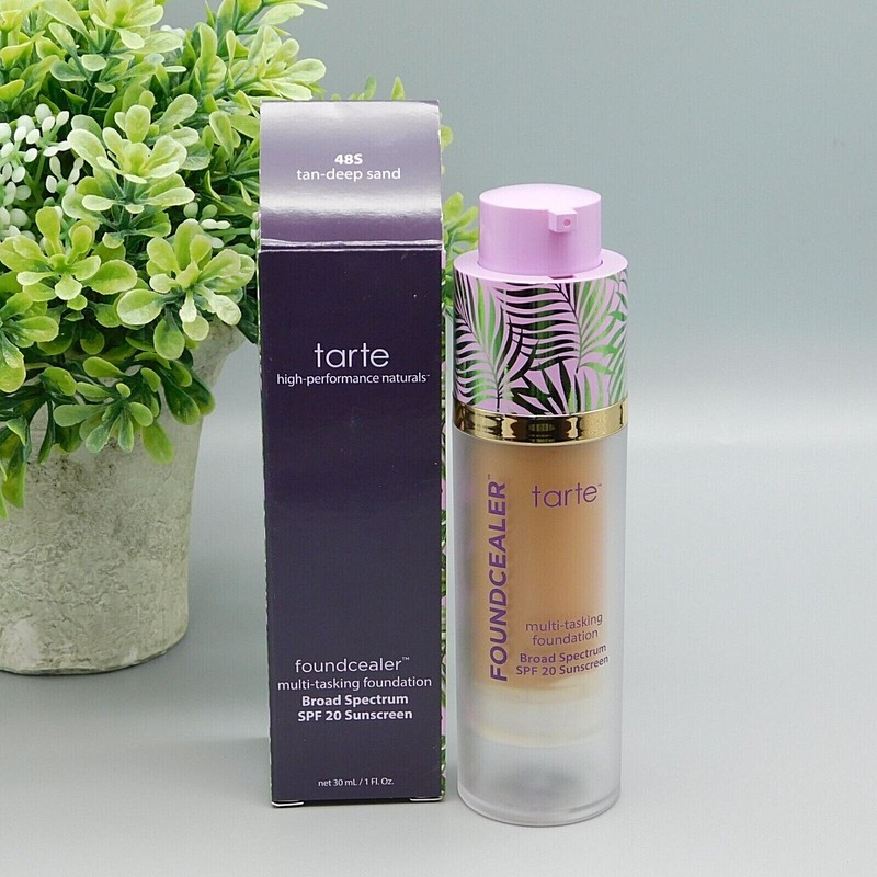 Tarte Foundcealer Multi Tasking Foundation Tan Deep Sand 48S 1 oz New in Box