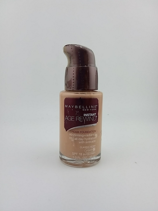 Maybelline Instant Age Rewind Cream Foundation Classic Ivory Light 2