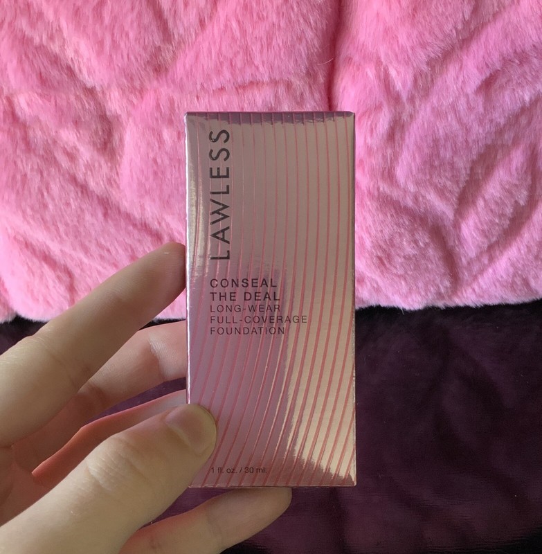 Lawless Full Coverage Buildable Foundation Makeup Shade Meringue; Fair Neutral