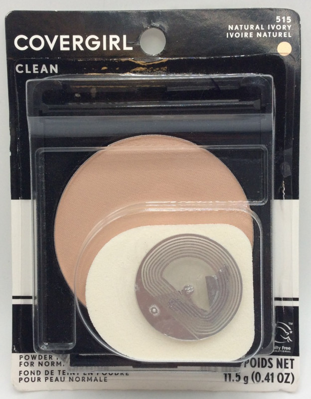 Covergirl Clean Powder Foundation for Normal Skin 515 Natural Ivory NIB