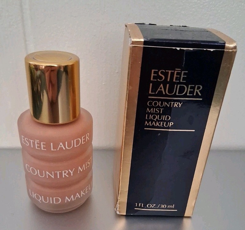 Vintage Estee Lauder Country Mist Liquid Makeup 01 Country Beige 1 oz 30 ml New