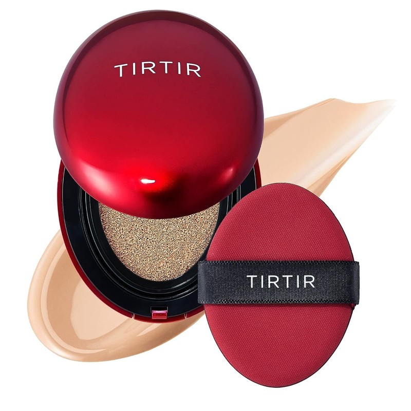 [US Seller] TIRTIR Mask Fit Red Cushion Foundation 23N Sand (0.63 Fl Oz)