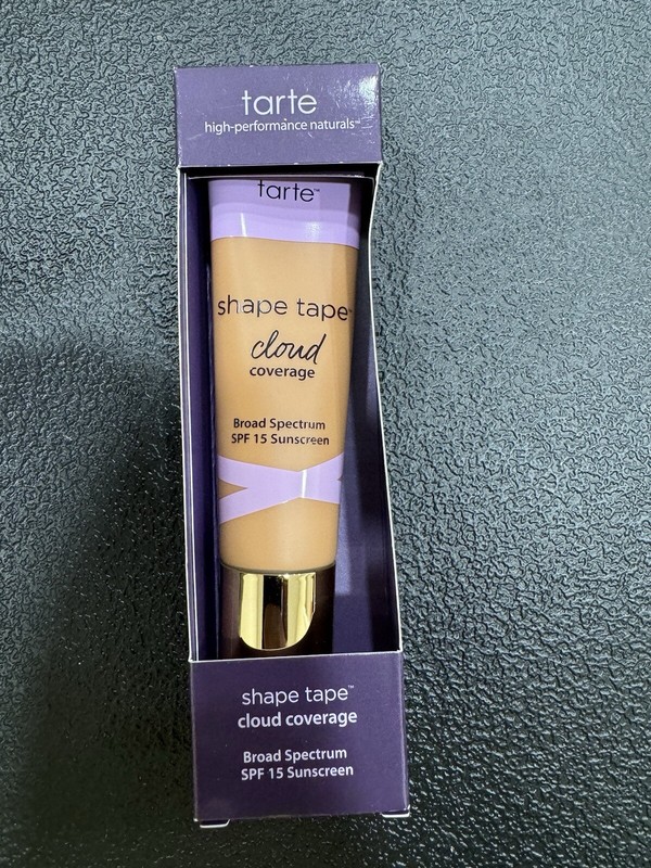 Tarte Broad Spectrum 15 SPF Shape Tape Cloud Coverage. 44N Tan Neutral