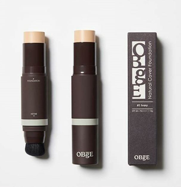 OBGE Natural Cover Foundation 13g for MEN, Skin+Sun+Foundation, SPF50+/PA++++ gallery