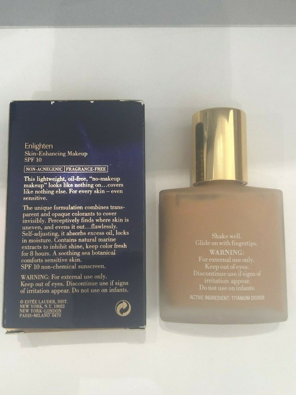 ESTEE LAUDER ENLIGHTEN SKIN-ENHANCING MAKEUP SPF10 1FLOZ (30ML) 13-RICH OLIVE gallery
