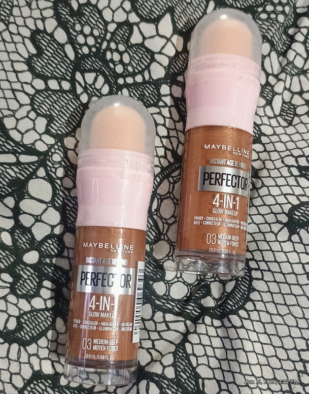 Maybelline Age Rewind 4-in-1 Glow Foundation 03 0.68 fl oz- Set of 2