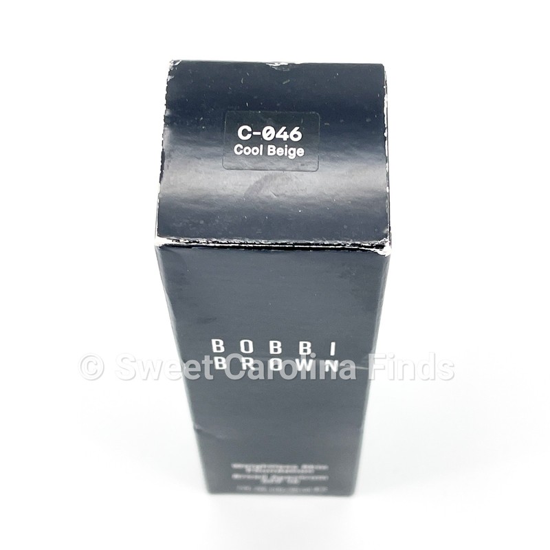 Bobbi Brown Weightless Skin Foundation SPF 15 C-046 Cool Beige 1oz Full Size NEW gallery