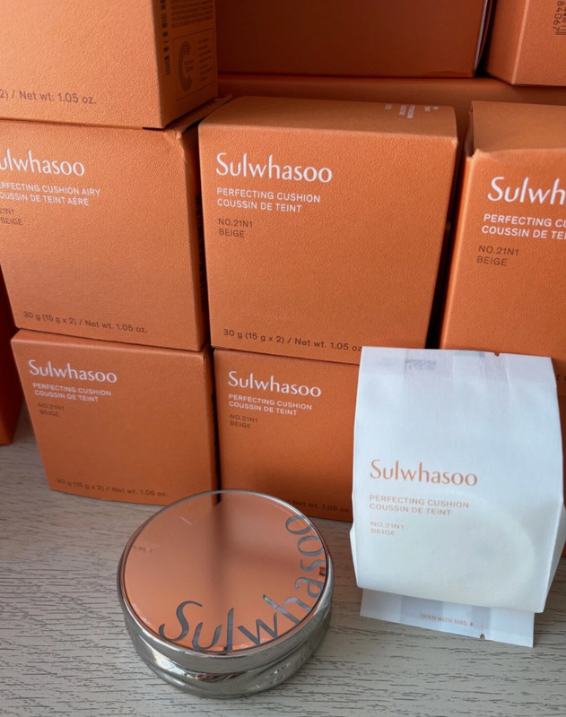 Perfecting Cushion 15g + Refill 15g No.21N1 USA seller/Free shipping