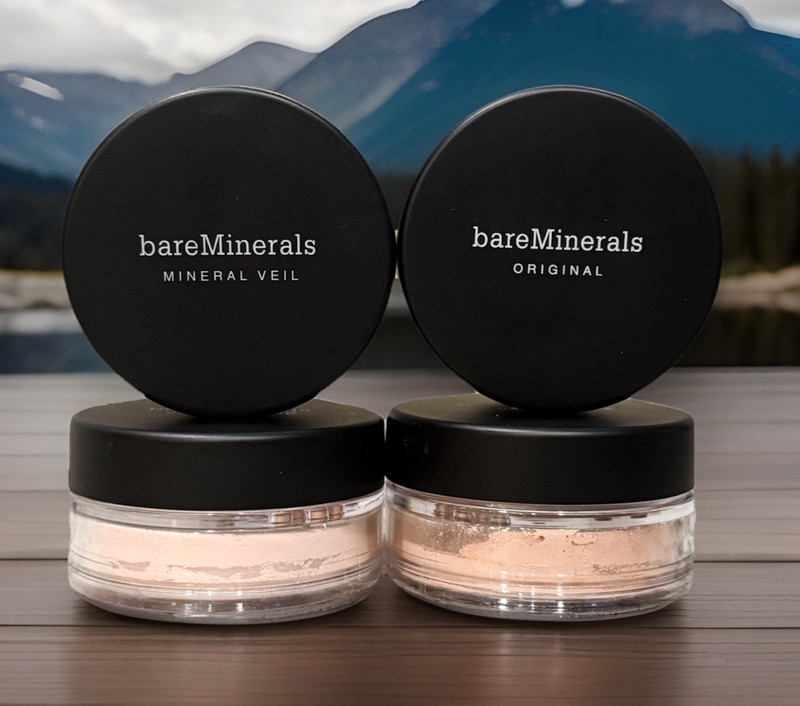 2 PACK – bareMinerals Matte Foundation Medium C25 +Mineral Veil Powder (2-Pack)