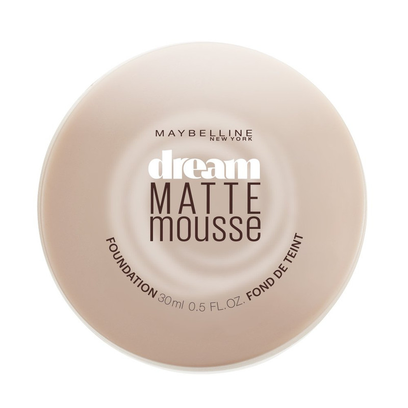 New York Dream Matte Mousse Foundation, Medium Beige, 0.64 Oz.