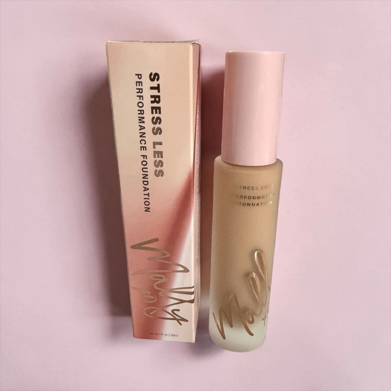 NIB~ Mally XO Stress Less Performance Foundation LIGHT 1 oz Med-Full coverage gallery