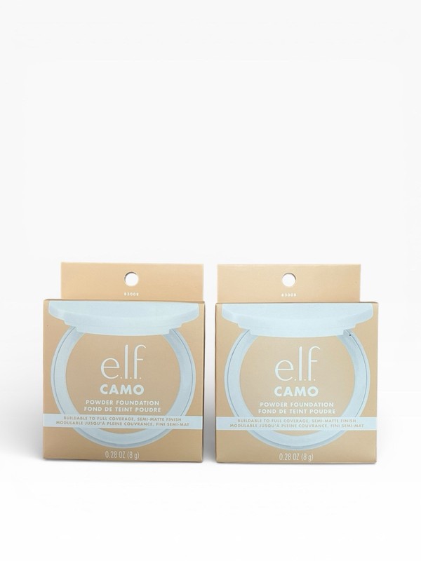 2X Elf Camo Powder Foundation Buildable to Full Coverage – Fair 150 C