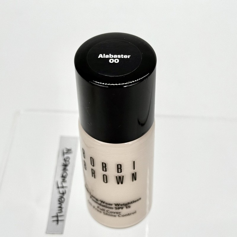 Bobbi Brown SKIN LONG-WEAR WEIGHTLESS Foundation – PICK YOUR SHADE 0.5oz Spf15