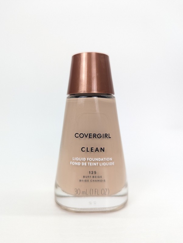 Covergirl Clean Liquid Foundation 125 Buff Beige 30mL / 1oz