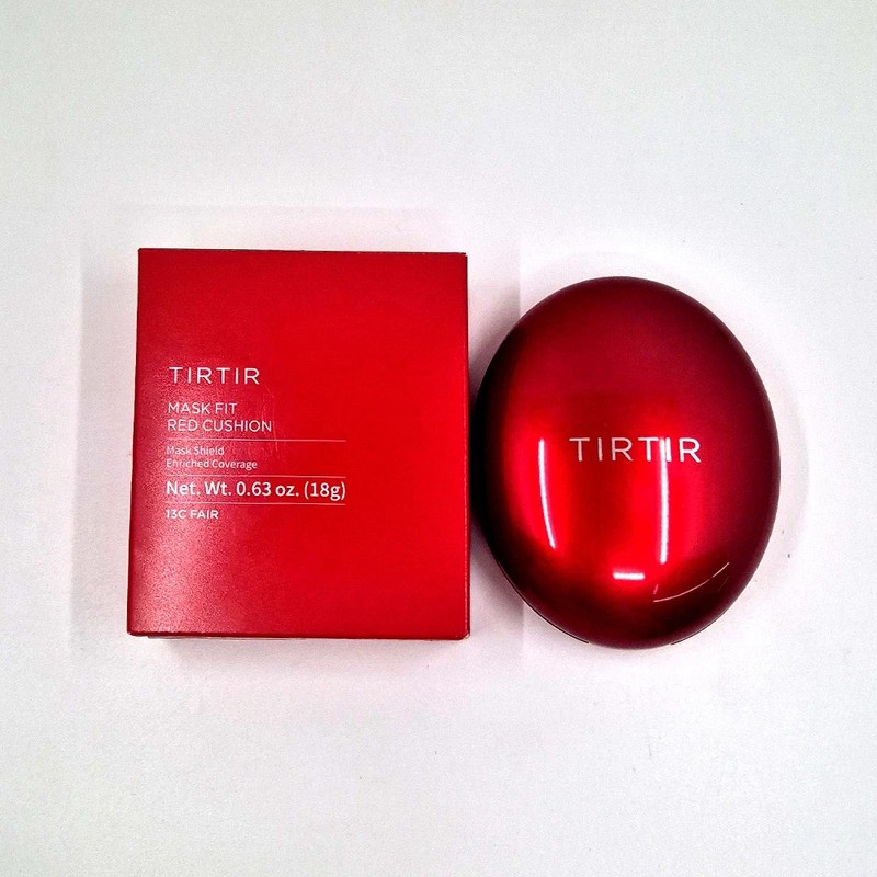 TIRTIR Mask Fit Red Cushion 29N Natural Beige SPF40 PA++ 18g Longwear Foundation
