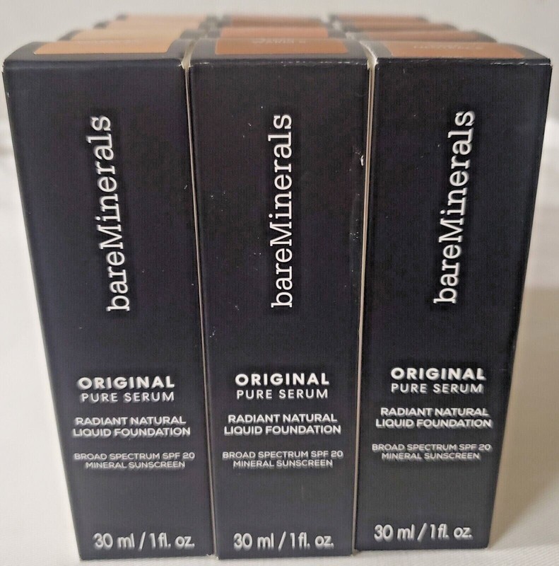 BareMinerals Original Pure Serum Radiant Natural Liquid Foundation SPF20-Choose