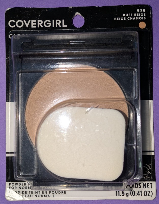 CoverGirl Clean Powder Foundation 525 Buff Beige Normal Skin *See Details*
