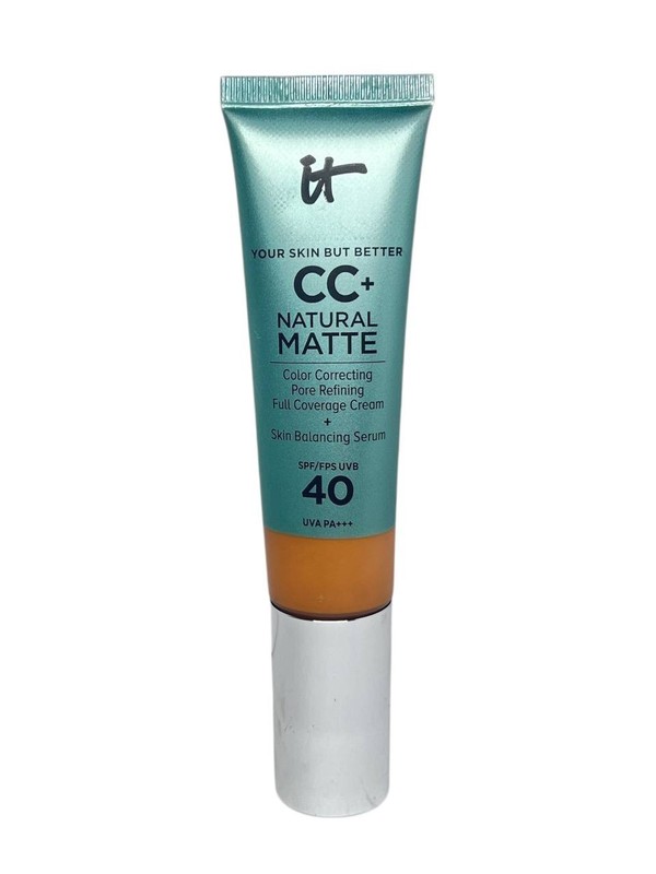 IT Cosmetics CC+ Natural Matte SPF 40 – Rich – Full Size 1.08 fl oz