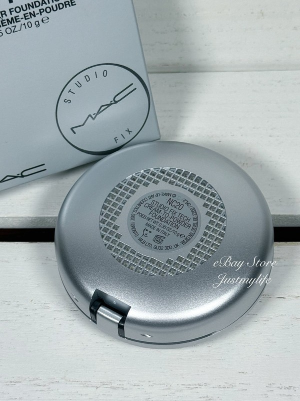 ~NC20~ MAC Studio Fix Tech Cream-To-Powder Foundation, Full Size 0.35oz/10g,NIB gallery