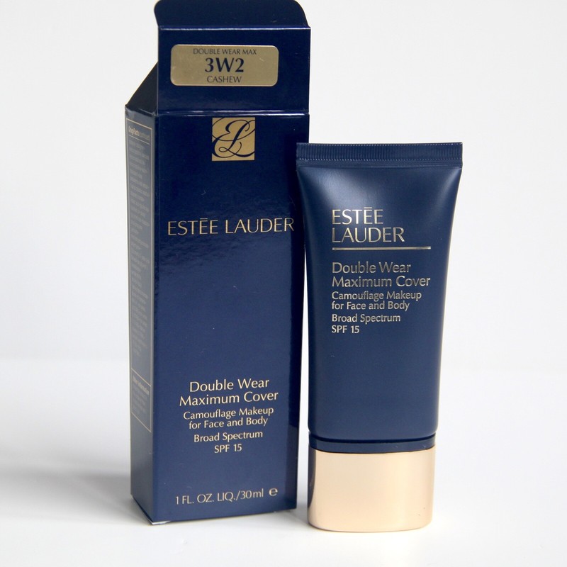 ESTEE LAUDER Double Wear Maximum Cover – Cashew 3W2 SPF 15 – 1 Oz. Sealed Boxed
