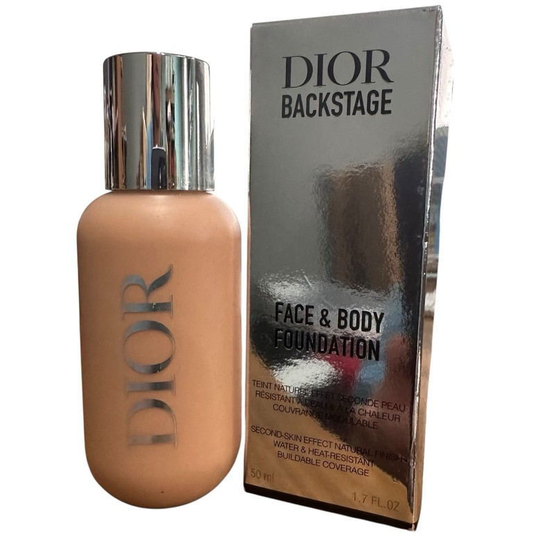 DIOR Backstage Face & Body Foundation – SHADE 2,5N 2.5N – Full Size 1.6oz NEW