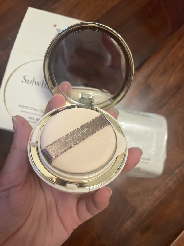 US SELLER SULWHASOO New Perfecting Cushion 15g*2 SPF50+ (Original + Refill) gallery
