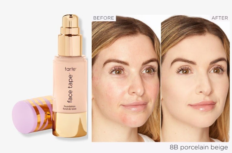 TARTE face tape foundation, 8B Porcelain Beige, NIB