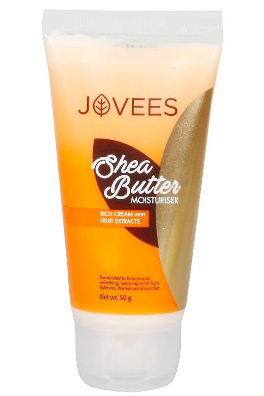 Jovees Herbal Shea Butter Moisturiser | With Shea Butter & Fruit Extracts 50 gm