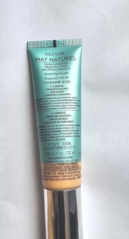 It Cosmetics Your Skin Better cc+ natural matte color correcting 1.08 Medium gallery