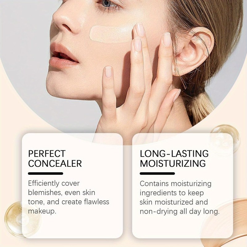 3PCS 4-in-1 Color Change Foundation Liquid SPF 50 Moisturizing Medium Coverage gallery