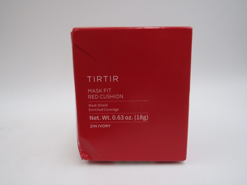 TIRTIR Mask Fit Red Cushion Foundation 21N Ivory (0.63 Fl Oz) EXP 02/27