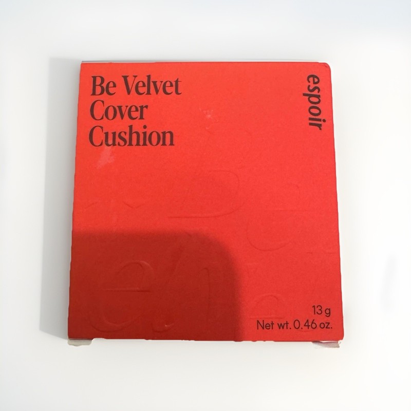 Espoir Be Velvet Cover Cushion 13g Sun Tan 40 Semi- Matte Cushion K- Beauty
