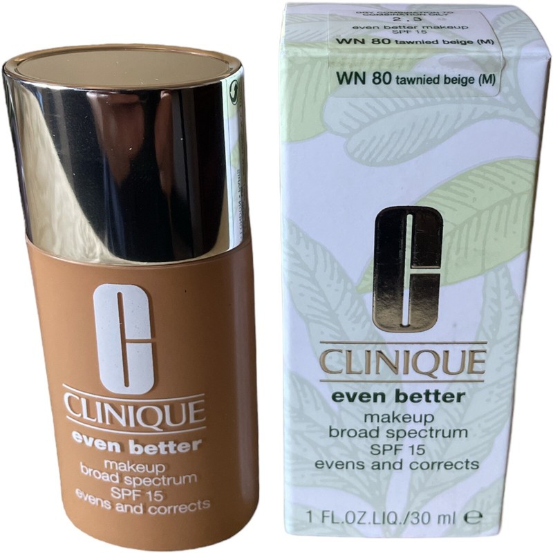 Clinique Even Better Makeup Broad Spectrum SPF 15 WN 80 Tawnied Beige