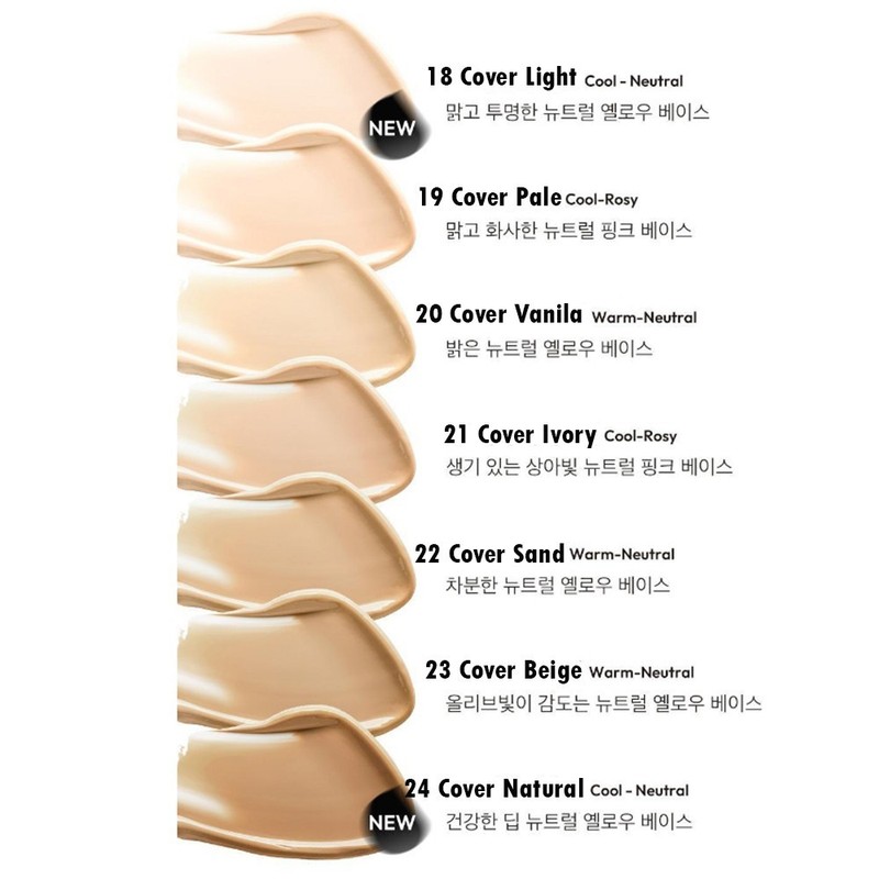 JAVIN DE SEOUL Wink Foundation Pact Set 15g+15g SPF50+ PA+++ | 7 Shades